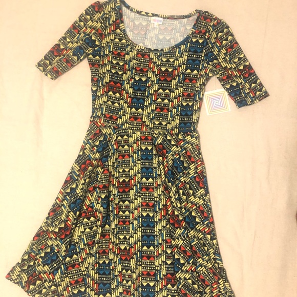 New LuLaRoe Nicole Dress - Picture 5 of 5